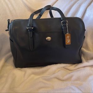 Coach Peyton leather Nancy Satchel F31403